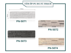 Tấm ốp PU đá tú thạch 